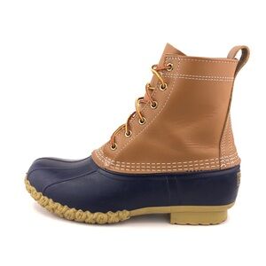 L.L. Bean Brown Leather 8" Waterproof Bean Boots 10 W